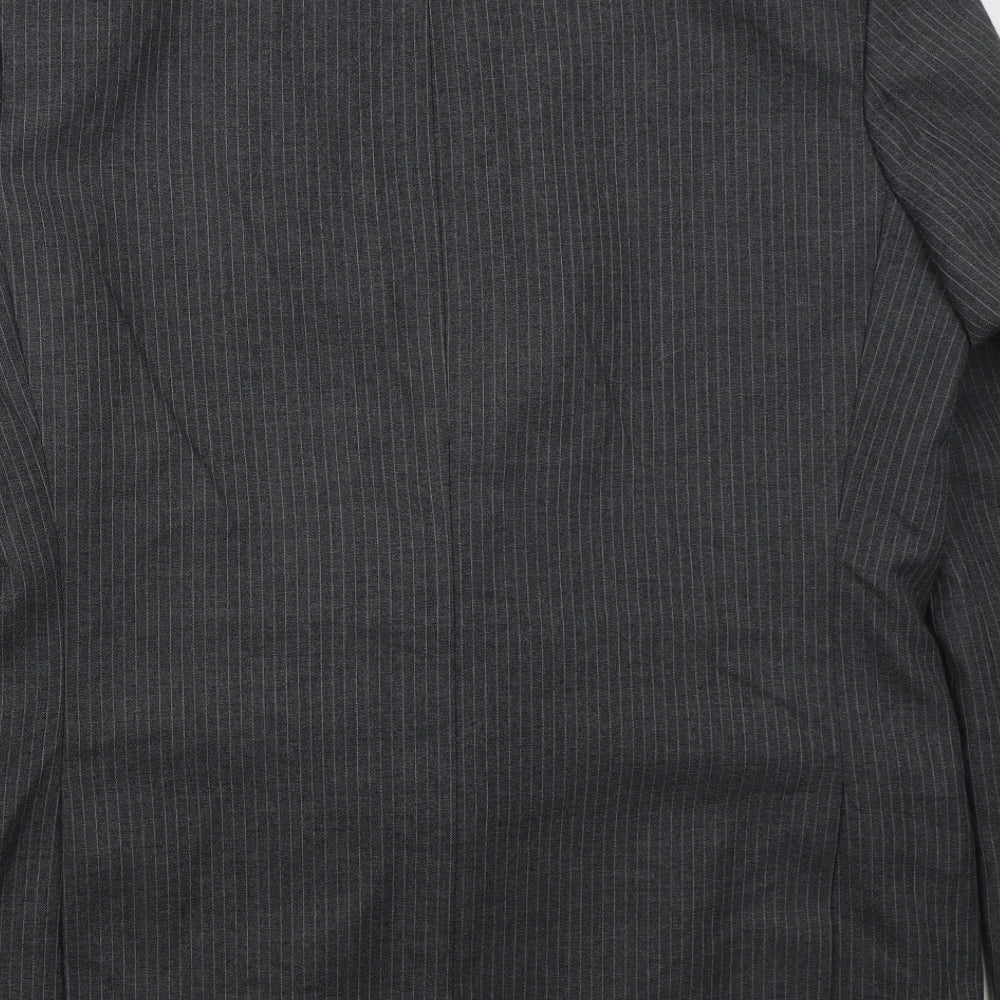 Mens UK Size 42 C&A Regular Grey Suit Jacket