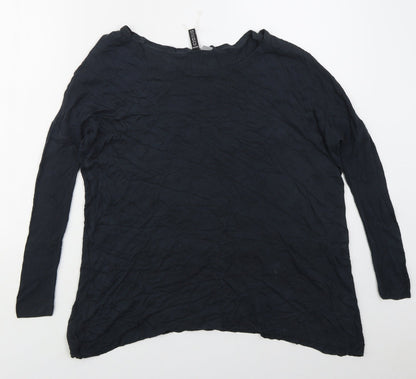 Womens UK Size 8 H&M Blue Pullover Jumper
