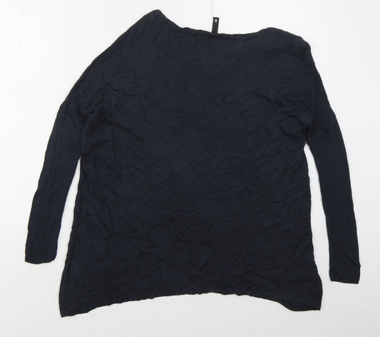 Womens UK Size 8 H&M Blue Pullover Jumper