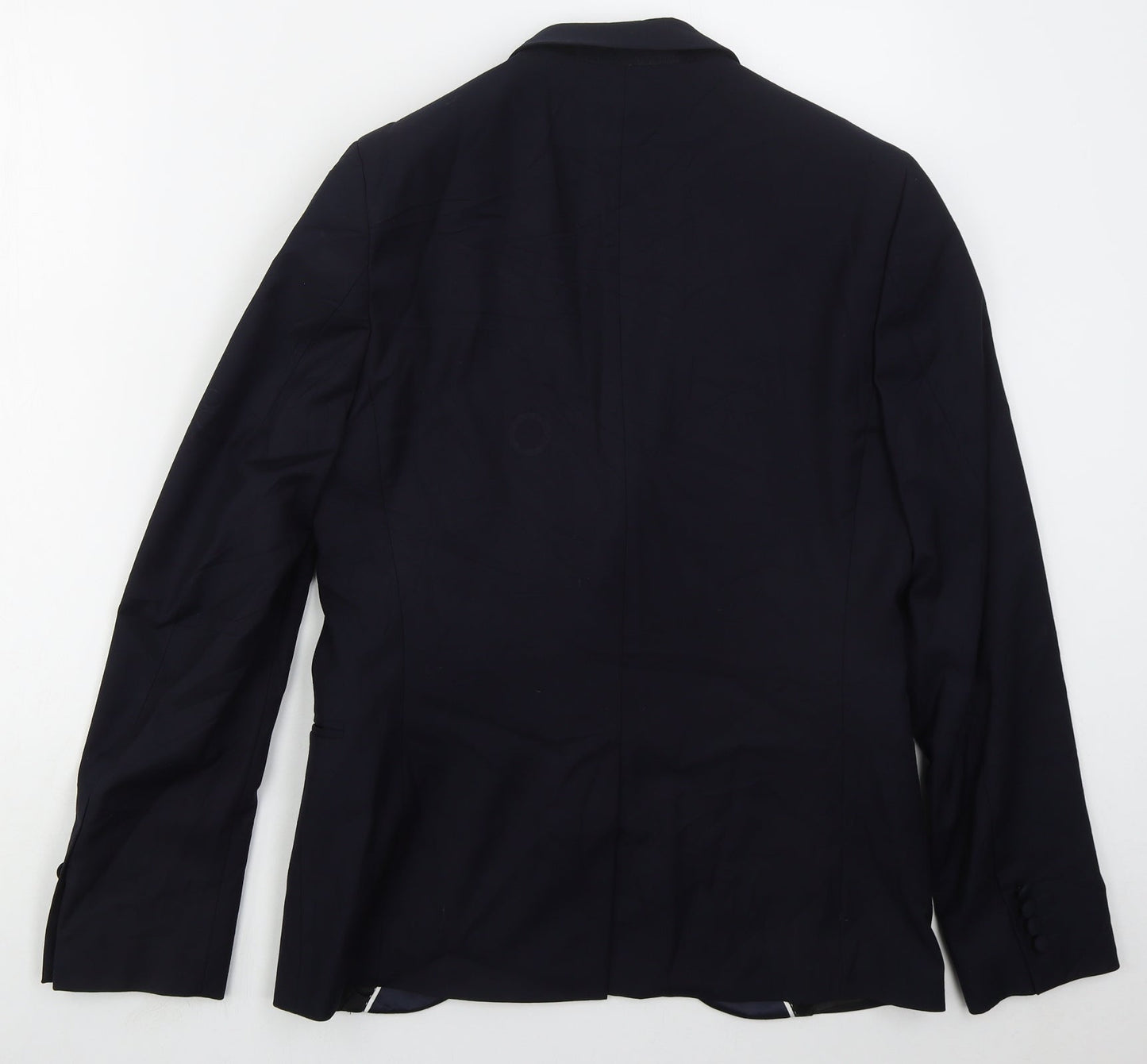 Mens UK Size 38 Topman Regular Blue Suit Jacket