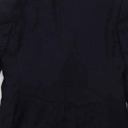 Mens UK Size 38 Topman Regular Blue Suit Jacket