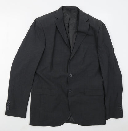 Mens UK Size 40 Marks and Spencer Regular Grey Suit Jacket