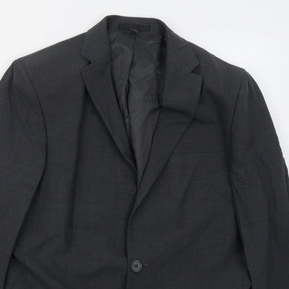 Mens UK Size 40 Marks and Spencer Regular Grey Suit Jacket