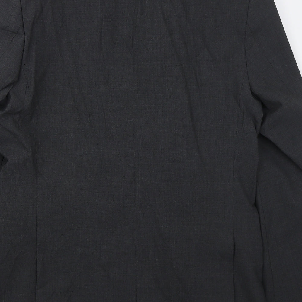 Mens UK Size 40 Marks and Spencer Regular Grey Suit Jacket