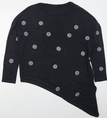 Womens UK Size 16 Izabel Blue Pullover Jumper