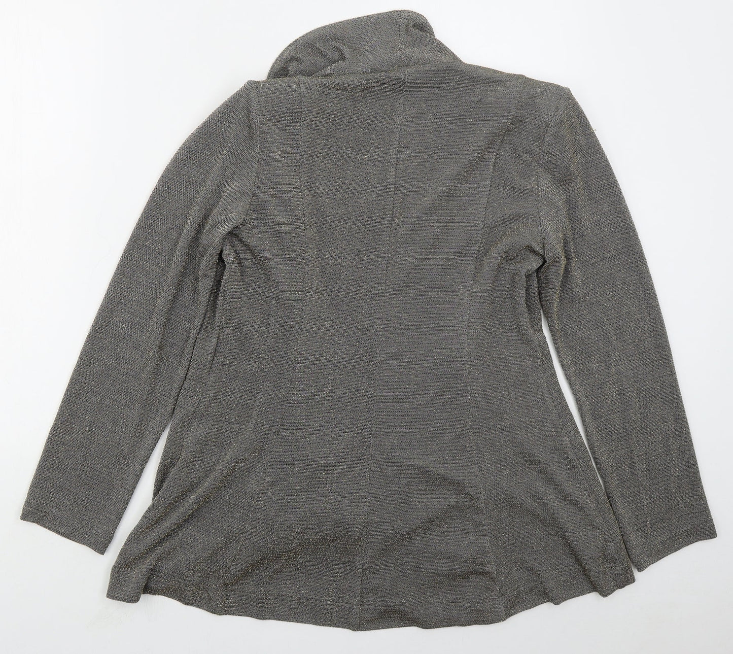 Womens UK Size 14 Roman Grey Cardigan Jumper