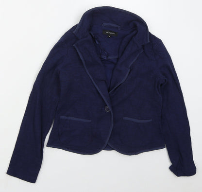 Womens UK Size 8 New Look Blue Jacket