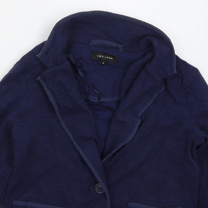 Womens UK Size 8 New Look Blue Jacket