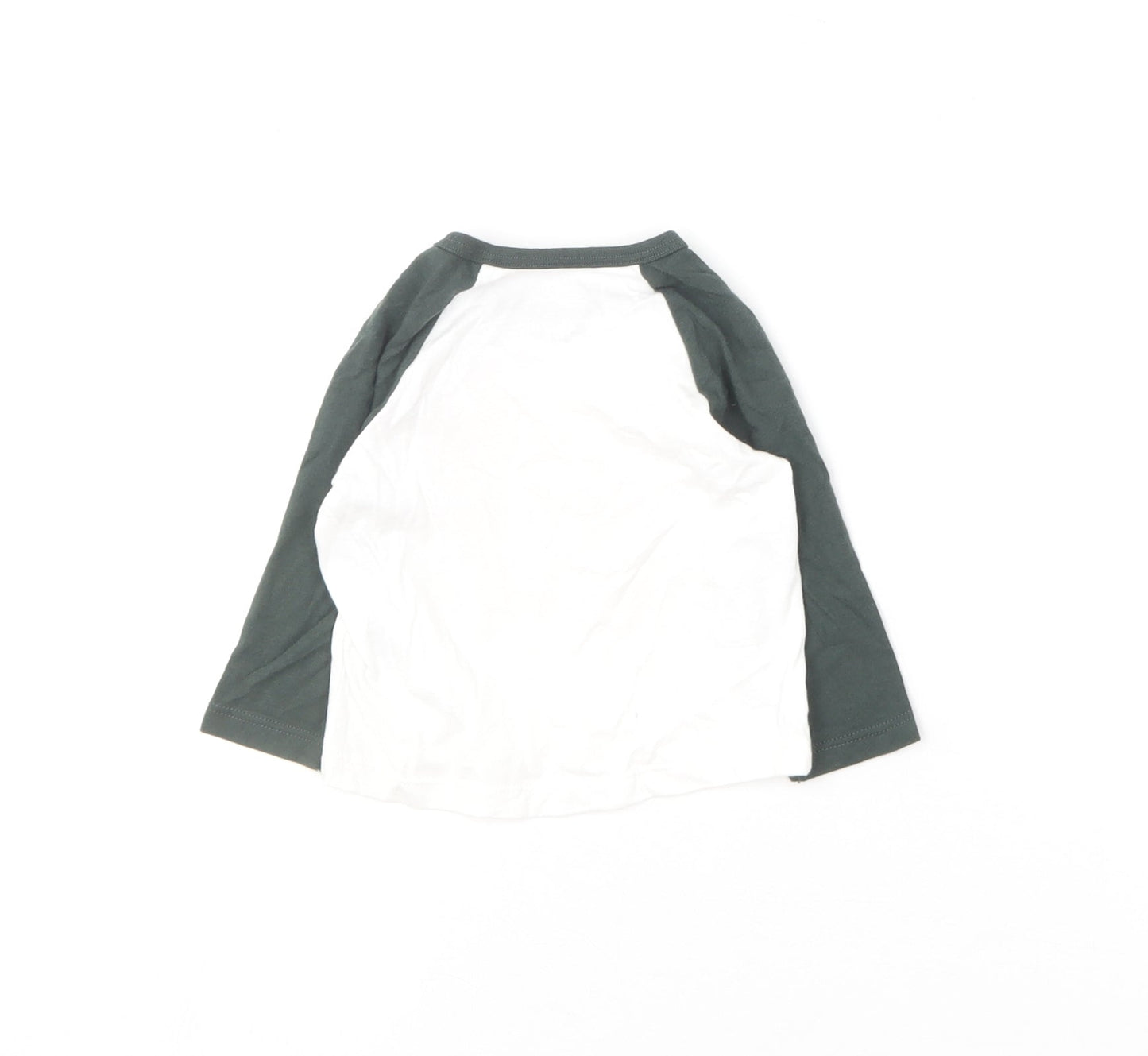 F&F Baby Multicoloured  Cotton Basic T-Shirt Size 0-3 Months Round Neck  - Future Heart Breaker