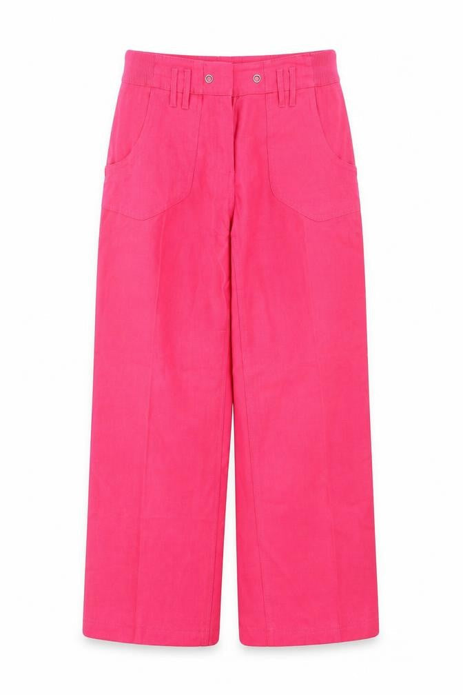Womens UK Size 8 Per Una Regular Fit Chino Pink Trousers
