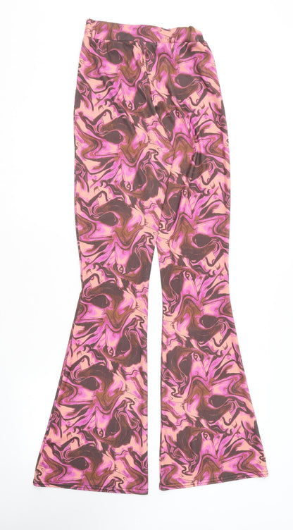 Vivichi Womens Multicoloured  Polyester Trousers  Size XS L32.5 in Regular