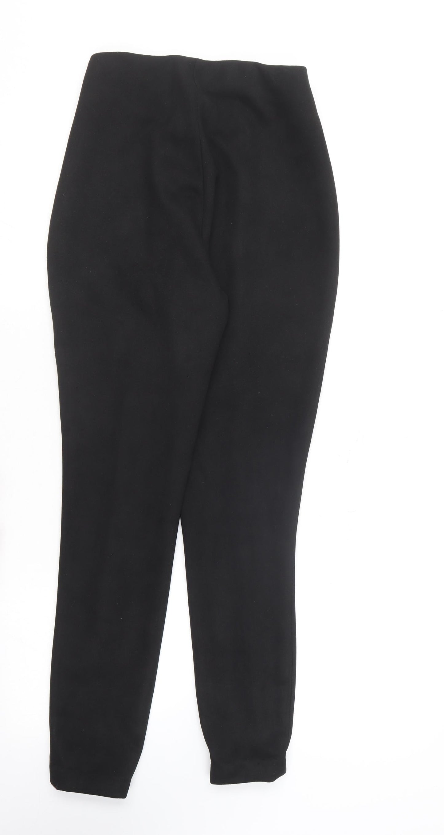 Gallery Womens Black  Polyester Carrot Leggings Size 8 L27 in