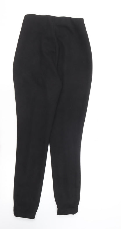 Gallery Womens Black  Polyester Carrot Leggings Size 8 L27 in