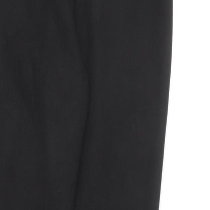 Gallery Womens Black  Polyester Carrot Leggings Size 8 L27 in