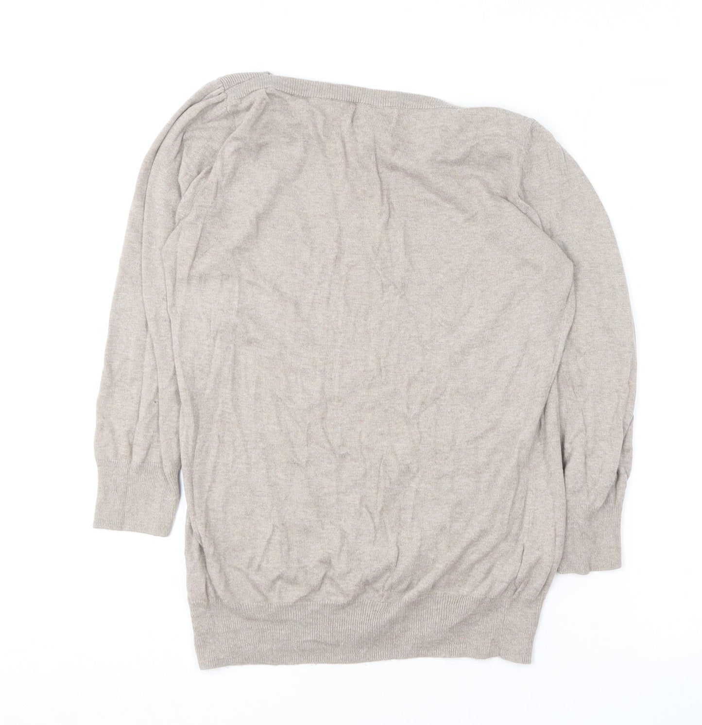 Womens UK Size 8 NEXT Brown Pullover Jumper
