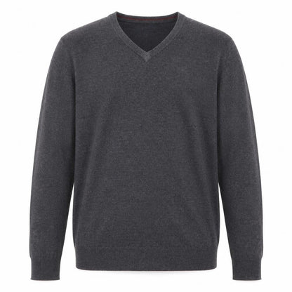 Mens UK Size L Easy Grey Pullover Jumper