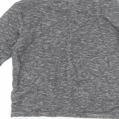 NEXT Boys Grey  100% Cotton Pullover Casual Size 5 Years Boat Neck