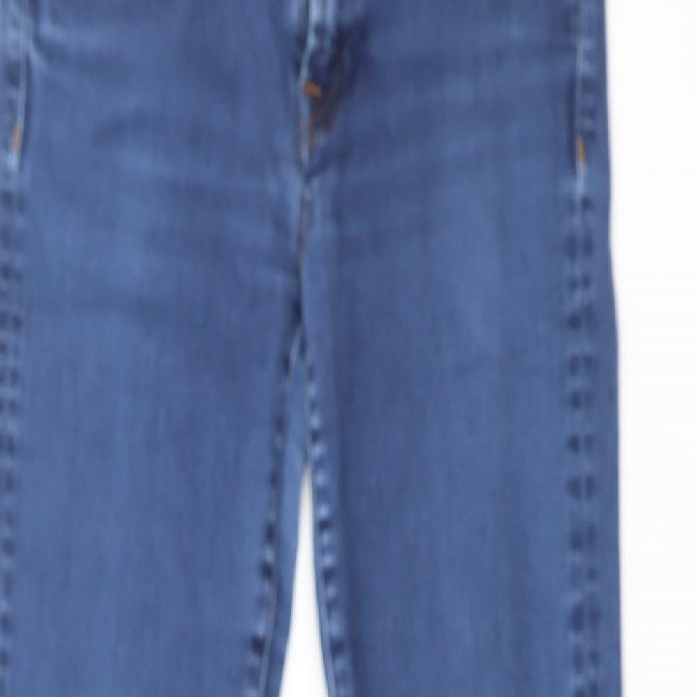 Mens UK Size 28 in Preworn Regular Fit Jegging Blue Jeans