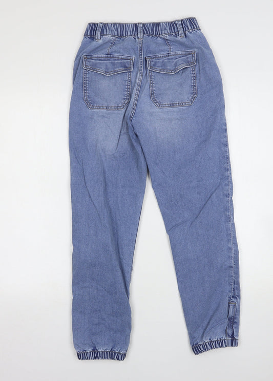 Womens UK Size 6 Marks and Spencer Regular Fit Straight Blue Jeans