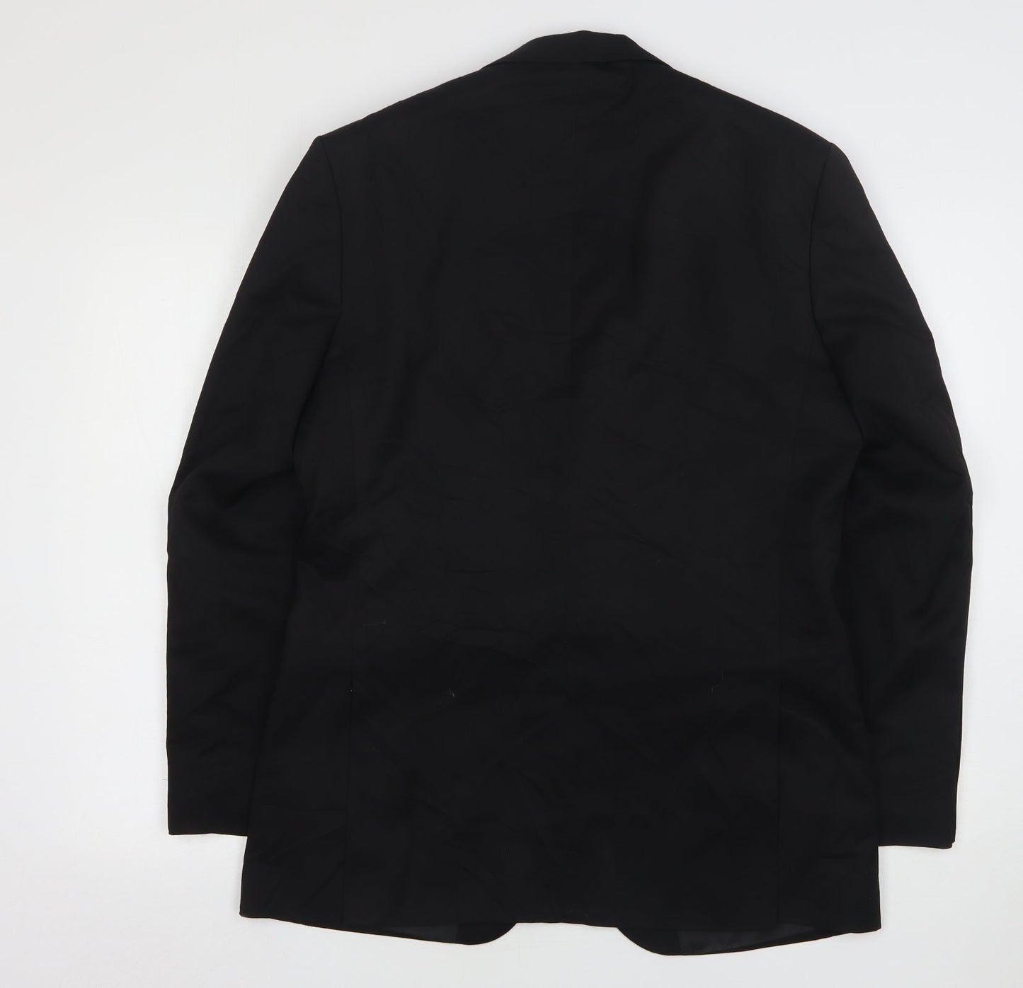 Mens UK Size 38 Tom English Regular Black Suit Jacket