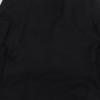 Mens UK Size 38 Tom English Regular Black Suit Jacket