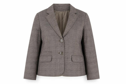 Womens UK Size 14 AMARANTO Brown Jacket
