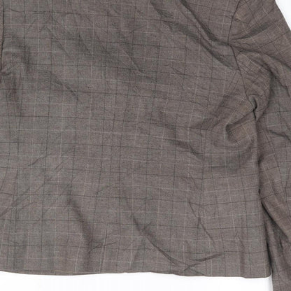 Womens UK Size 14 AMARANTO Brown Jacket