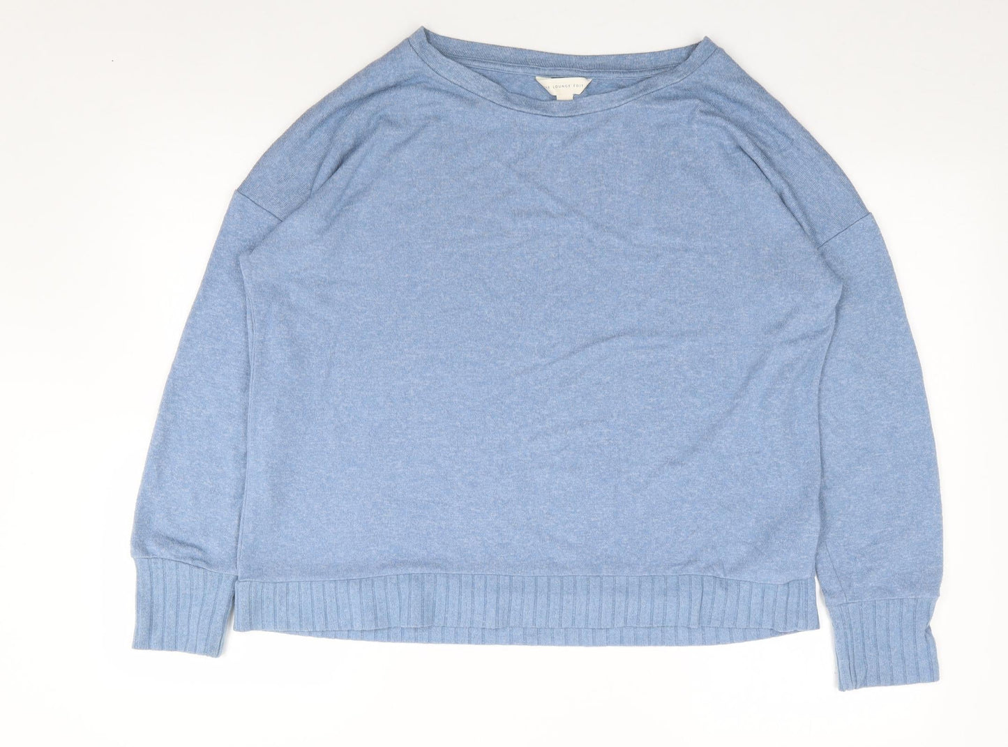 Womens UK Size 16 Marks and Spencer Blue Pullover Jumper