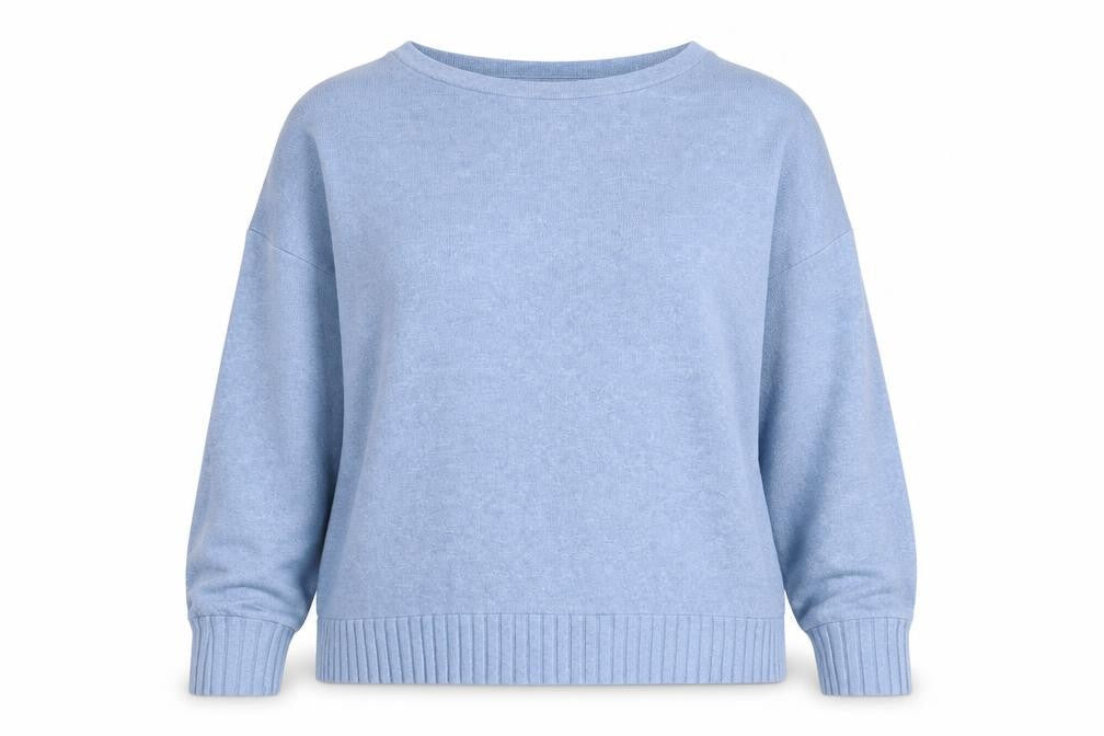 Womens UK Size 16 Marks and Spencer Blue Pullover Jumper