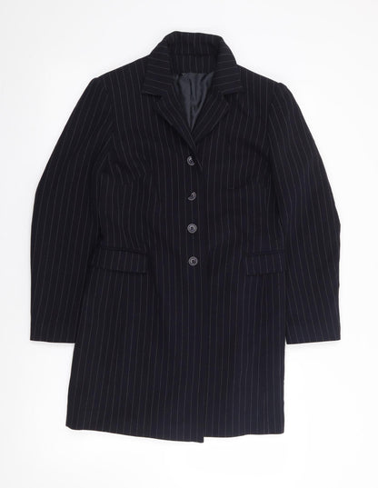 Womens UK Size 10 Anne Brooks Petites Blue Suit Jacket