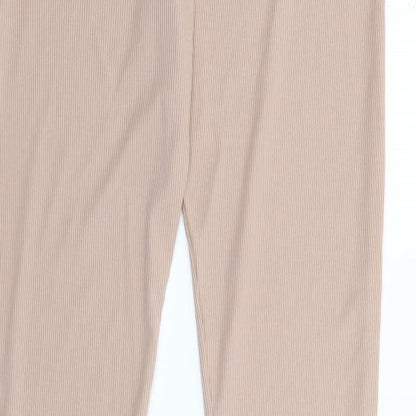 Womens UK Size 8 Stylewise Regular Fit  Pink Trousers