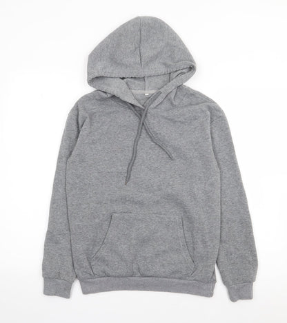 Preworn Womens Grey  Polyester Pullover Hoodie Size XS  Pullover