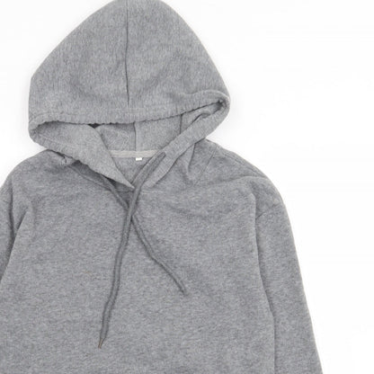 Preworn Womens Grey  Polyester Pullover Hoodie Size XS  Pullover