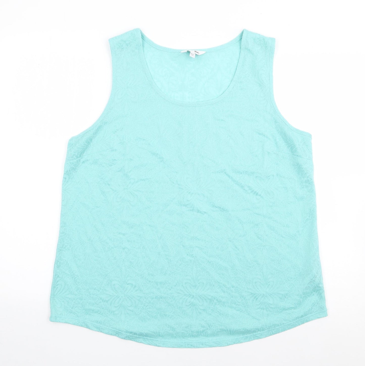 Womens UK Size 16 Label Be Green Camisole Tank