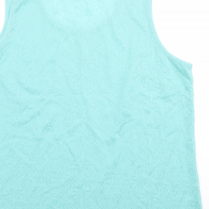 Womens UK Size 16 Label Be Green Camisole Tank