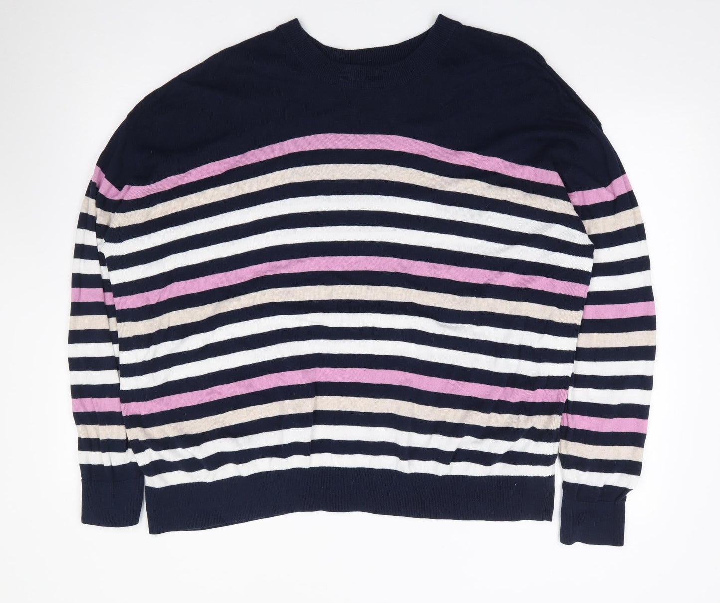 Womens UK Size XL Marks and Spencer Multicoloured Pullover Jumper
