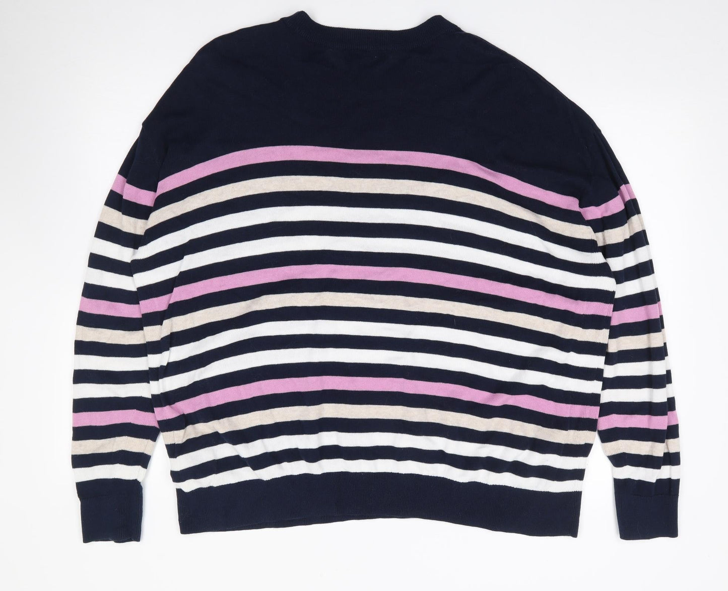 Womens UK Size XL Marks and Spencer Multicoloured Pullover Jumper