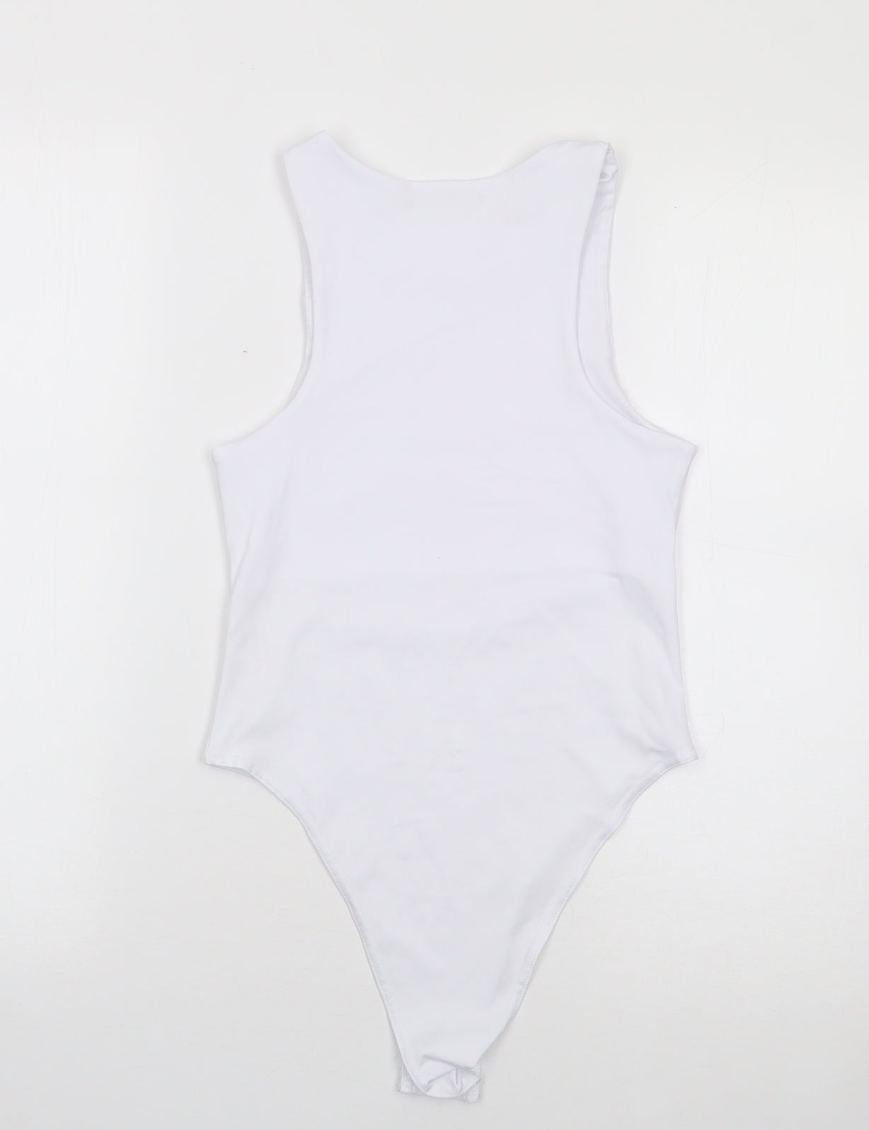 Quiz Womens Ivory  Polyester Bodysuit One-Piece Size 6  Snap