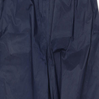 Stormbreak Mens Blue  Polyester Rain Trousers Trousers Size L L28 in Regular