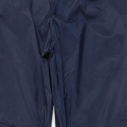 Stormbreak Mens Blue  Polyester Rain Trousers Trousers Size L L28 in Regular