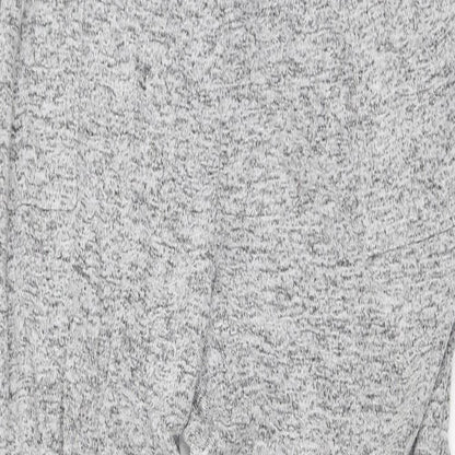 Preworn Mens Grey Geometric Viscose Sweatpants Trousers Size L L25 in Regular