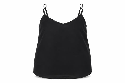Womens UK Size 10 Atmosphere Black Tunic Blouse