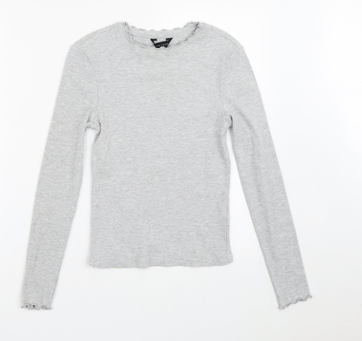 Womens UK Size 8 New Look Grey Pullover Jumper