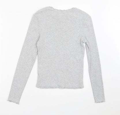 Womens UK Size 8 New Look Grey Pullover Jumper