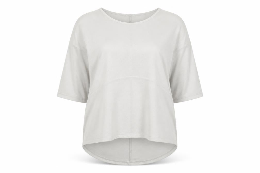 Womens UK Size L Gallery White Basic Blouse