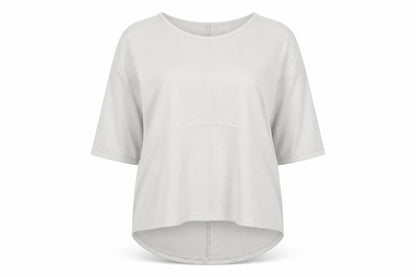 Womens UK Size L Gallery White Basic Blouse