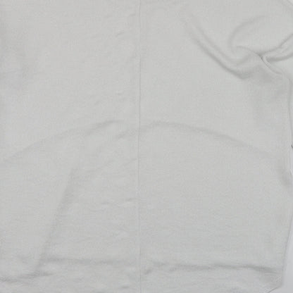 Womens UK Size L Gallery White Basic Blouse