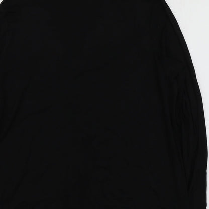 Womens UK Size L Dunnes Stores Black Basic Blouse