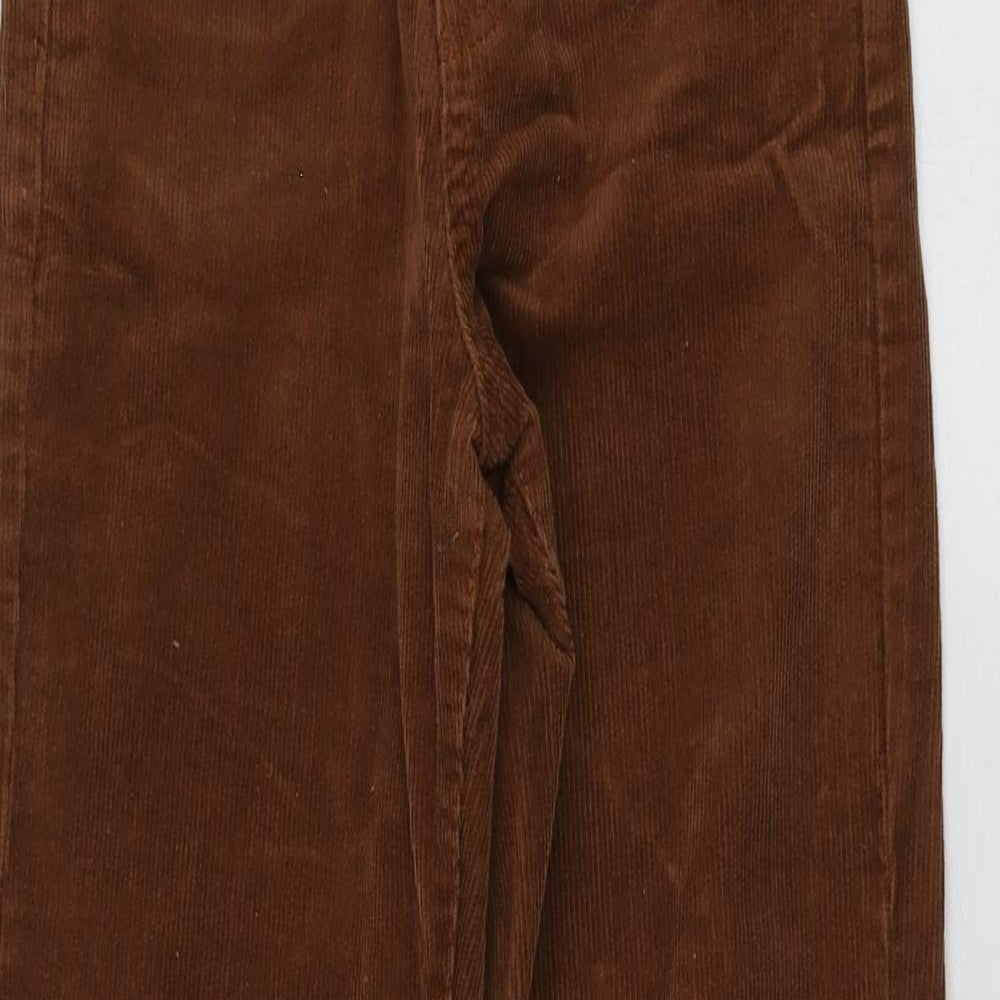 Womens UK Size 32 Pull&Bear Regular Fit Jegging Brown Trousers