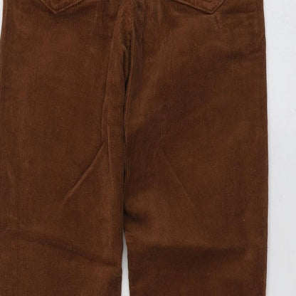 Womens UK Size 32 Pull&Bear Regular Fit Jegging Brown Trousers
